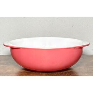 Vintage Pyrex 024 Flamingo Pink 2 QT Casserole Dish No Lid
